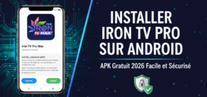 Installer Iron TV Pro sur Android : Télécharger APK Gratuit 2026 Facile et Sécurisé